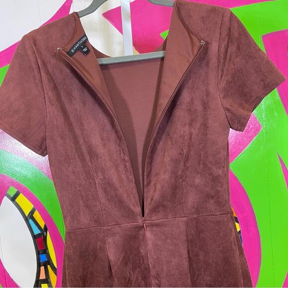 41 Hawthorn, Faux Suede Sheath Dress. Size Small. In excellent condition! - Picture 8 of 8